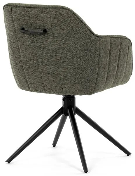 Zöld Szövet Étkezőszék. HC-536 GRN2