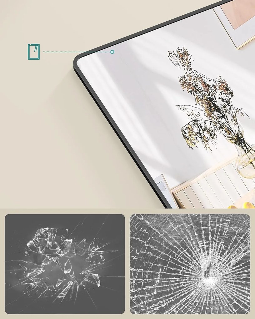 SONGMICS teljes alakos tükör, 120 x 40 cm