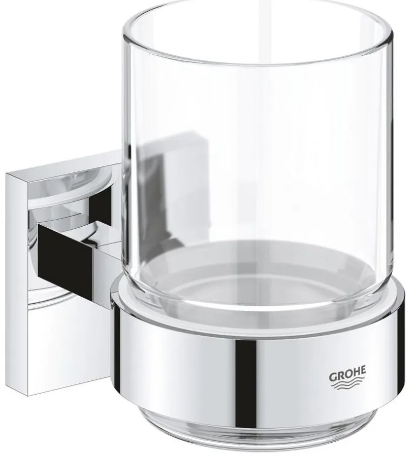 GROHE 41097000 - Pohár tartóval, fényes króm