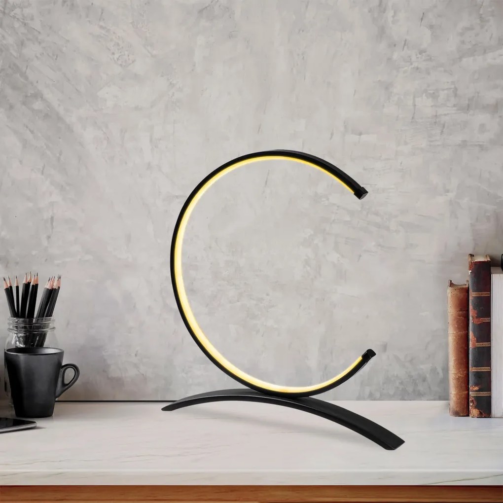 Moon fém éjjeli lámpa, 34 cm – TR119FRS1407