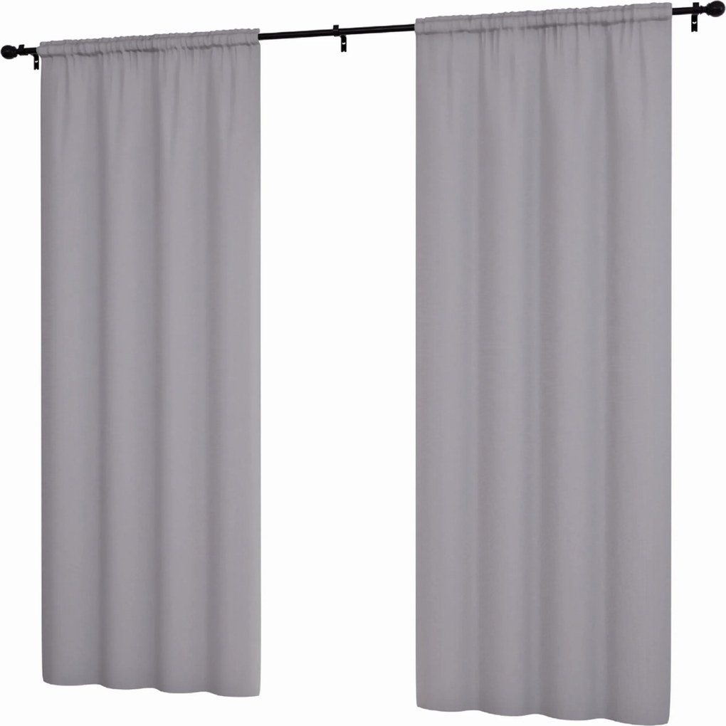 Kész függöny, sima, matt, 145x220 cm, készfüggönyök, sima függönyök nappaliba