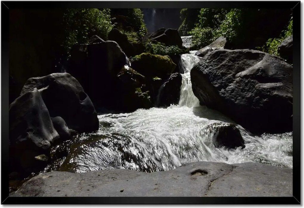 Poszterek keretben 60x40 Peguche vízesés Ecuador
