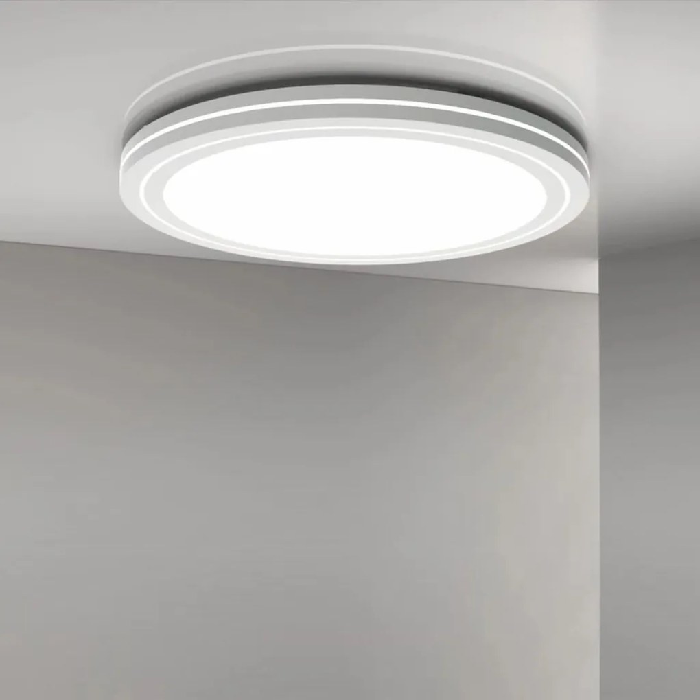 Polux MARIAN 326652 Süllyesztett mennyezeti lámpa 1x72W/LED 3000K-4000K-6000K 8000lm IP44