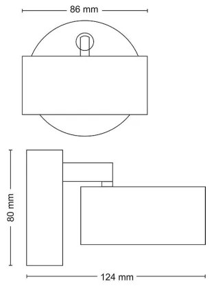 Philips - LED Spotlámpa BRACIA LED/5,5W/230V fehér
