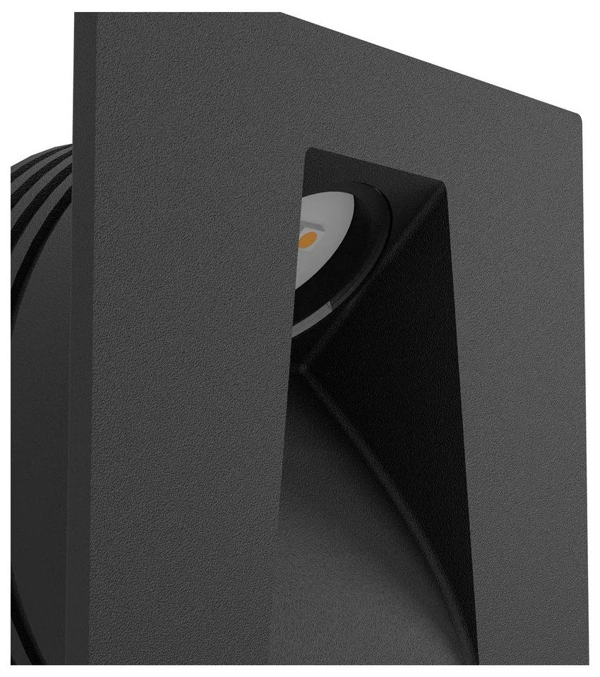 Fekete LED fali lámpa MECINOS – EGLO