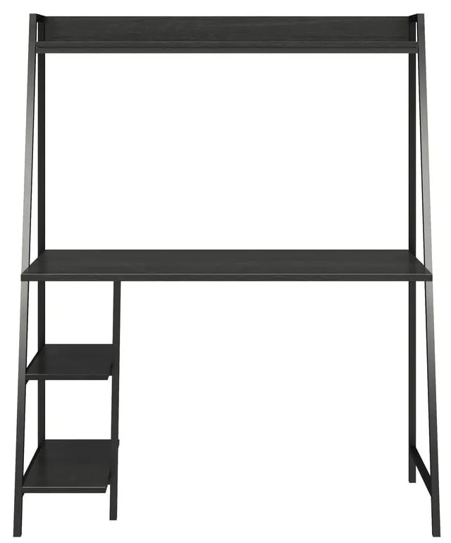 Fali íróasztal tölgyfa dekoros asztallappal 51x111 cm Bushwick – Novogratz