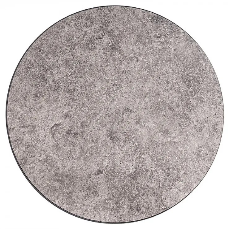 Demeter dohányzóasztal szett 80cm Beton - Fekete