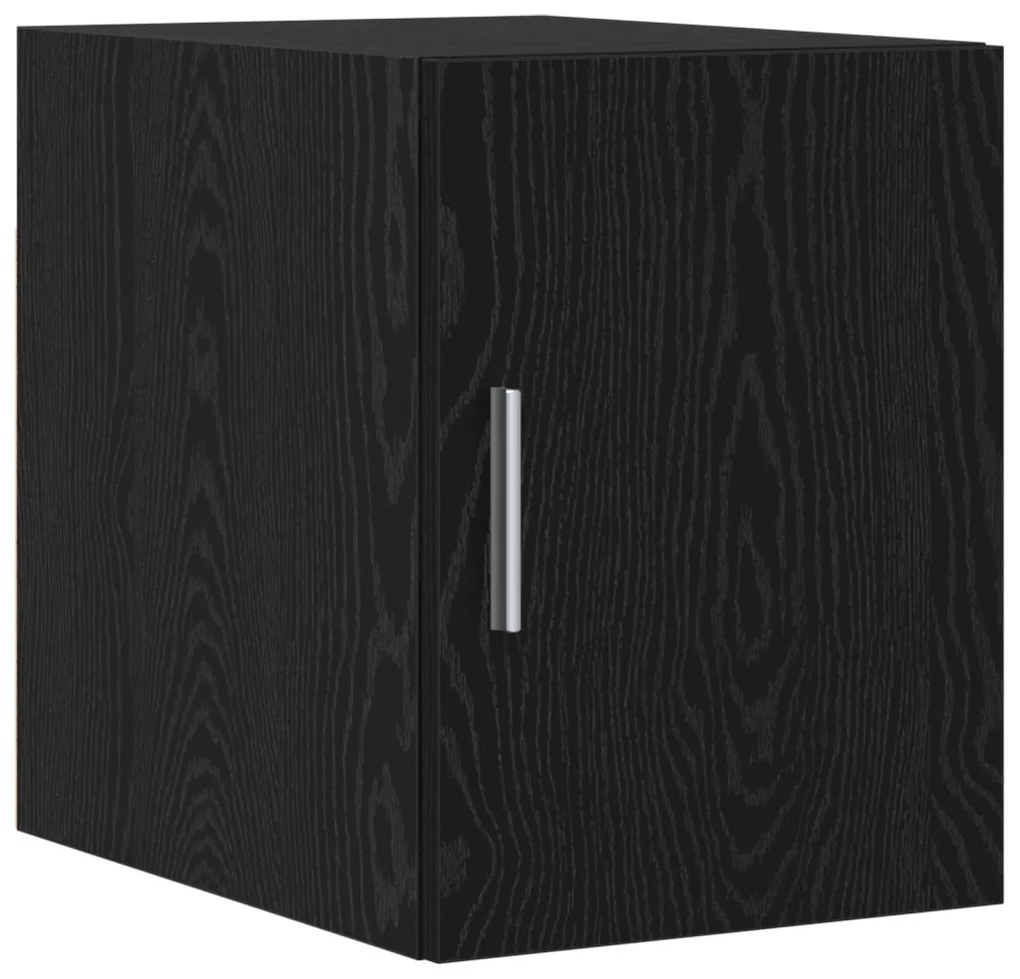 Slim tárolószekrény Fekete tölgy 30x42.5x225 cm Szerelt fa