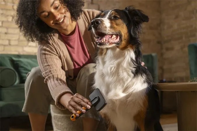 Kisállat kefe, bontó, FISKARS PetCare (IF2009138)
