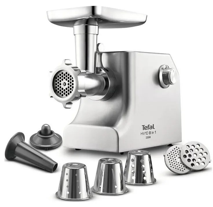 Tefal - Húsdaráló 8in1 2200W/230V ezüst