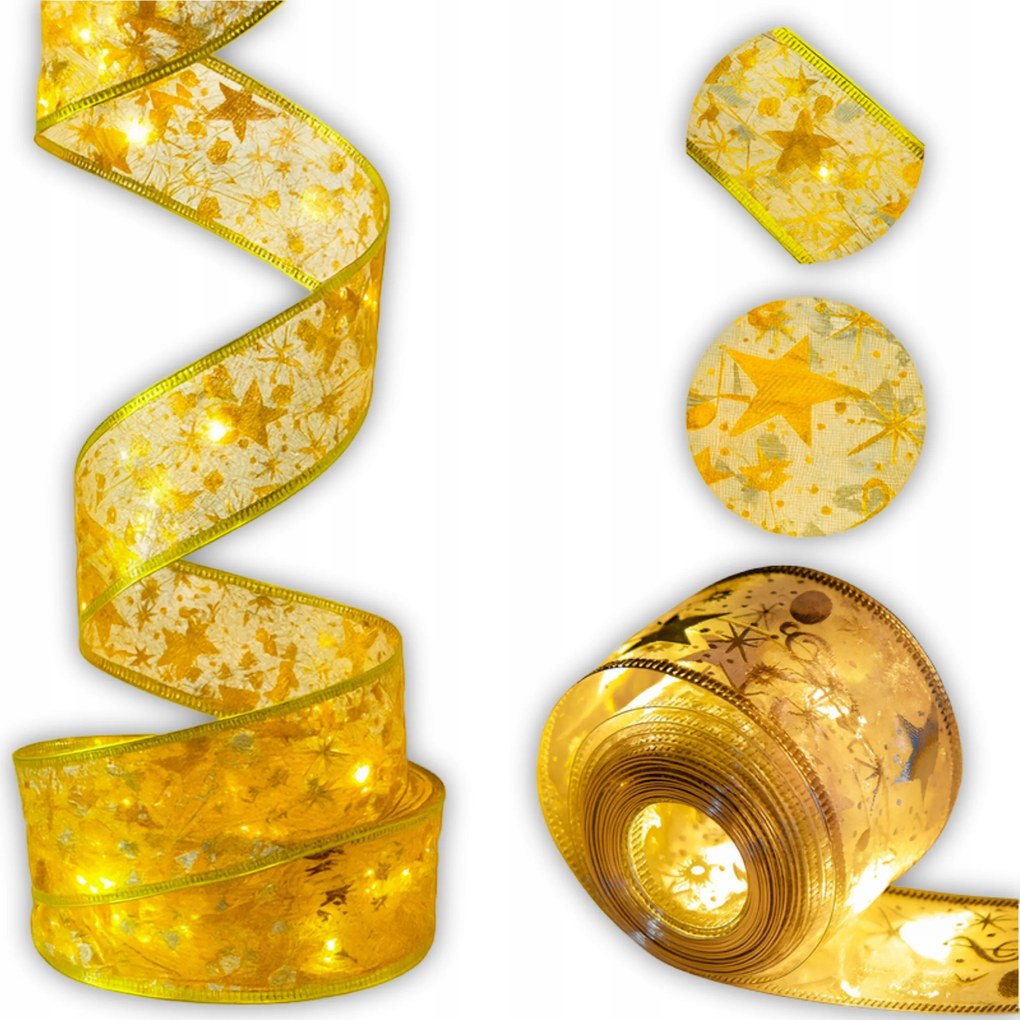 Karácsonyfa Lánc Led Szalag Karácsonyfa Hosszú Karácsonyfa Lámpa 5M Távirányító