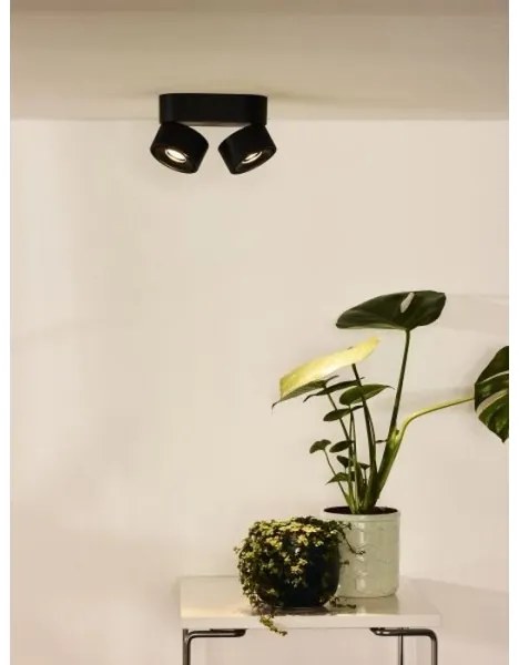 Lucide 35911/16/30 - LED Dimmelhető spotlámpa YUMIKO 2xLED/8W/230V fekete