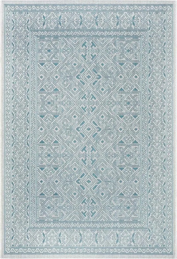 Szizál türkiz szőnyeg,lapos teraszra,külső belső 200x290cm