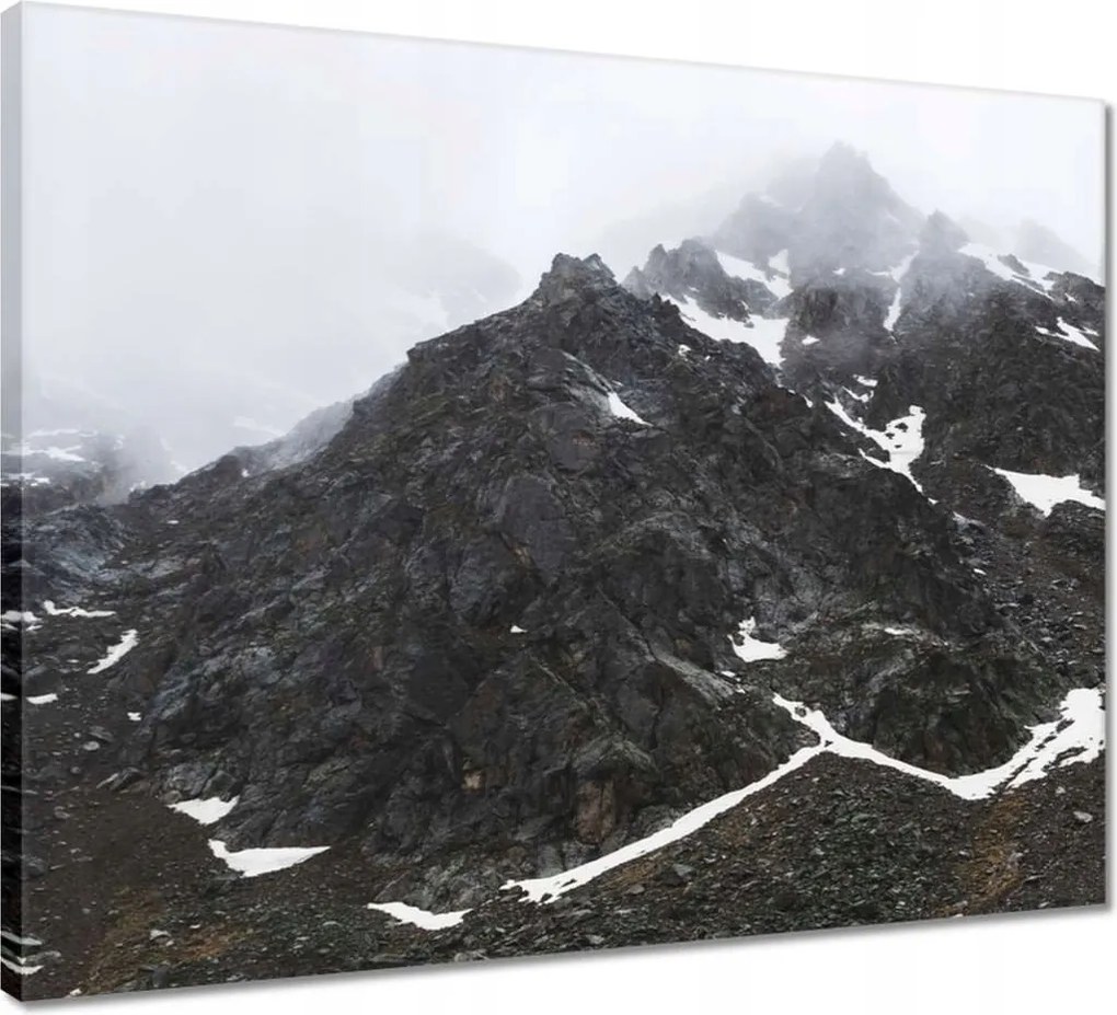 Vászonkép 50x40 Kúszó köd csúcs