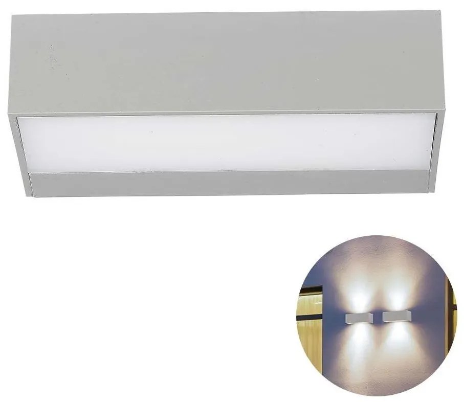 LED kültéri fali lámpa LED/9W/230V 4000K IP65