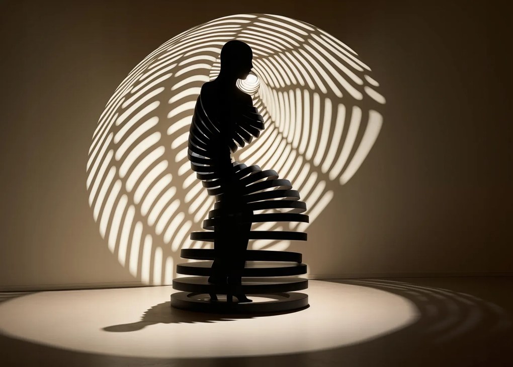 Poszter 35x25cm Geometria emberi bőrben