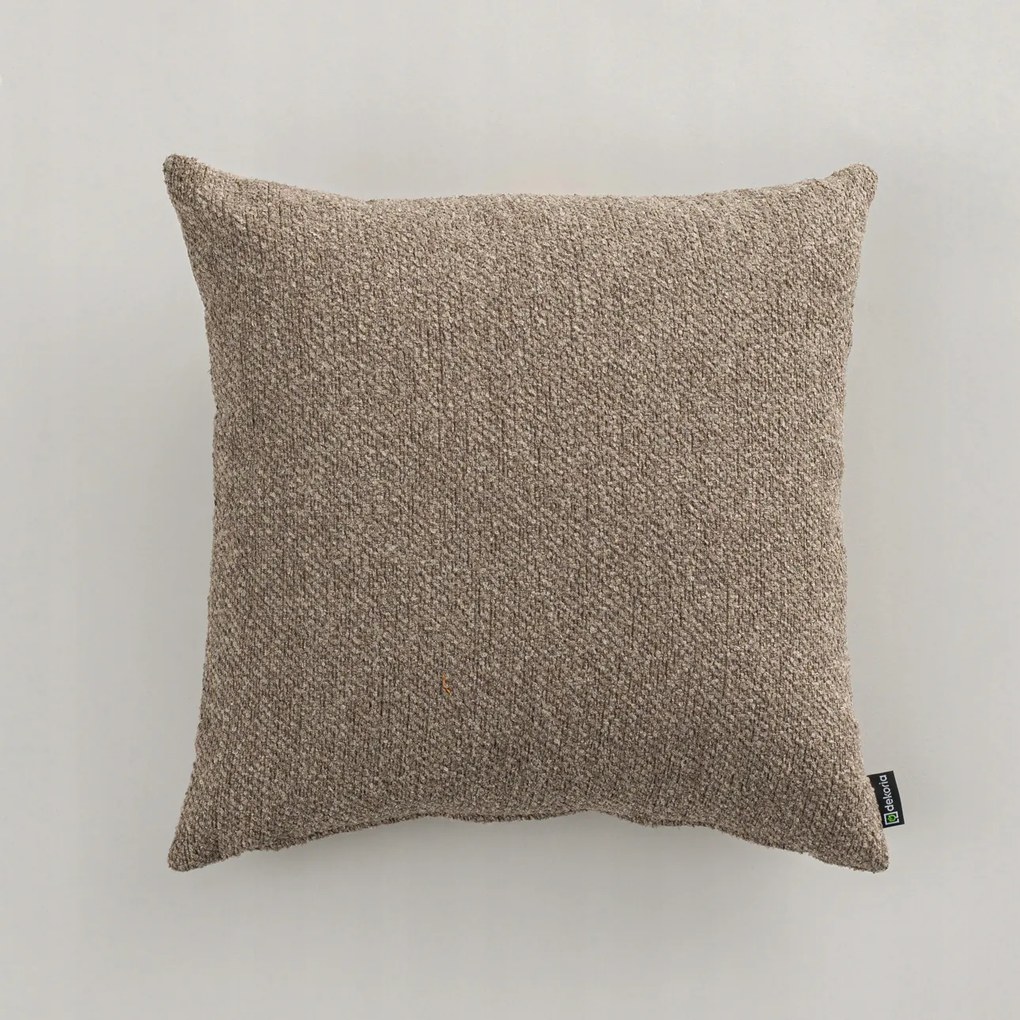Párnahuzat 43x43 sötét bézs melange