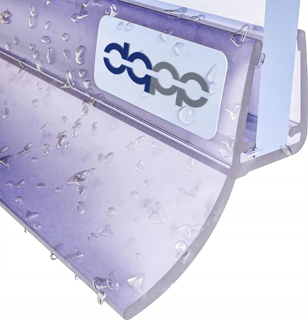 Kabintömítés zuhanykabinhoz UK12-05 4,8-5mm 80cm