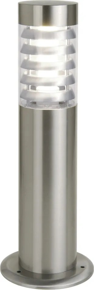 NOVOLUX 117B-G05X1A-30 GALERNA Modern Kültéri Állólámpa Átlátszó, Ezüst E27 IP44