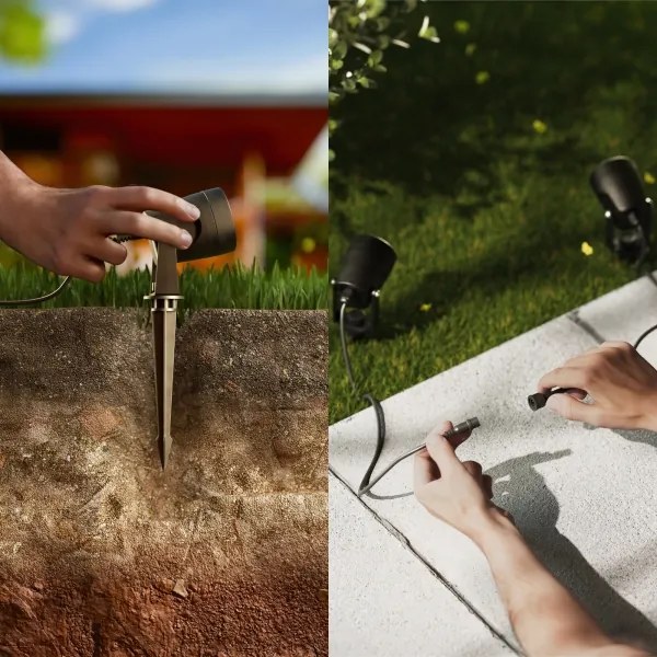 Philips - LED Kültéri spotlámpa GARDENLINK REUEL LED/1,5W/24V 2700K IP44