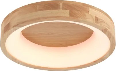 Brilagi-LED Mennyezeti lámpatest FALCON WOOD LED/30W/230V 3000/4000/6000K 45 cm fa