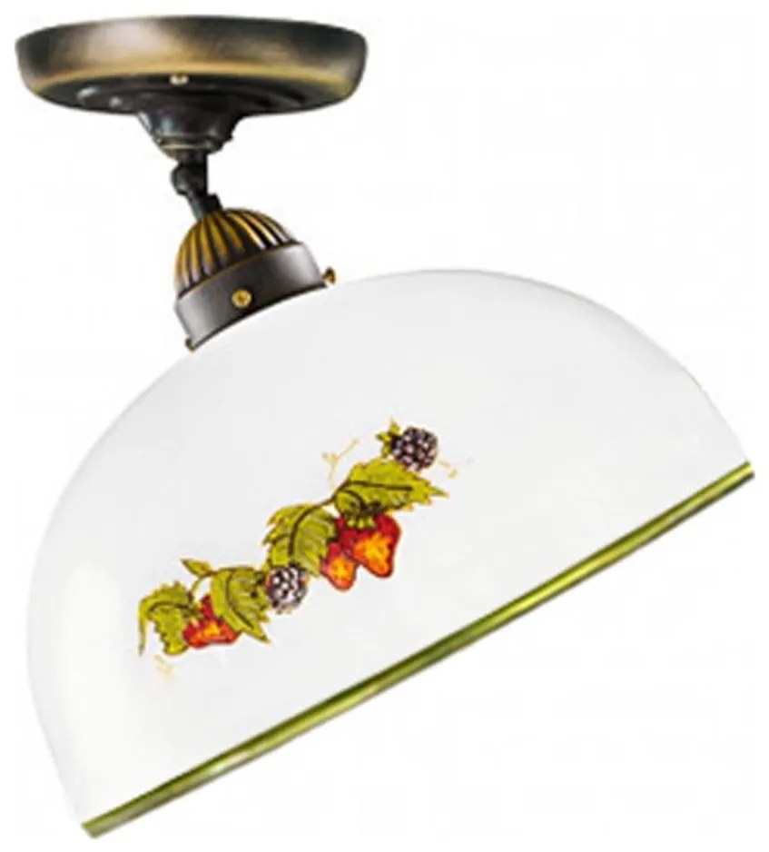 Kolarz 731.10.136 - Felületre szerelhető csillár  NONNA 1xE27/75W/230V átm. 30 cm szőlők/eprek