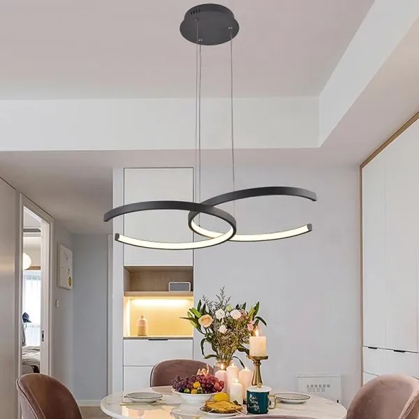 LED dimmelhető függeszték kábellel LED/50W/230V 3000-6500K + távirányító