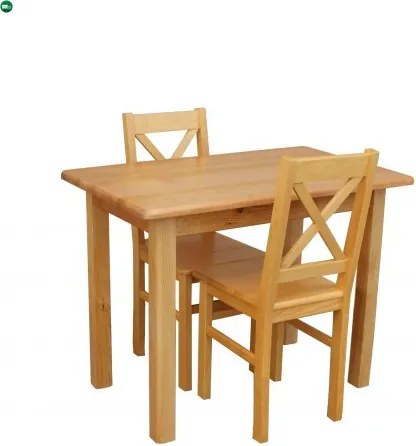 Étkezőasztal 90x50 éger