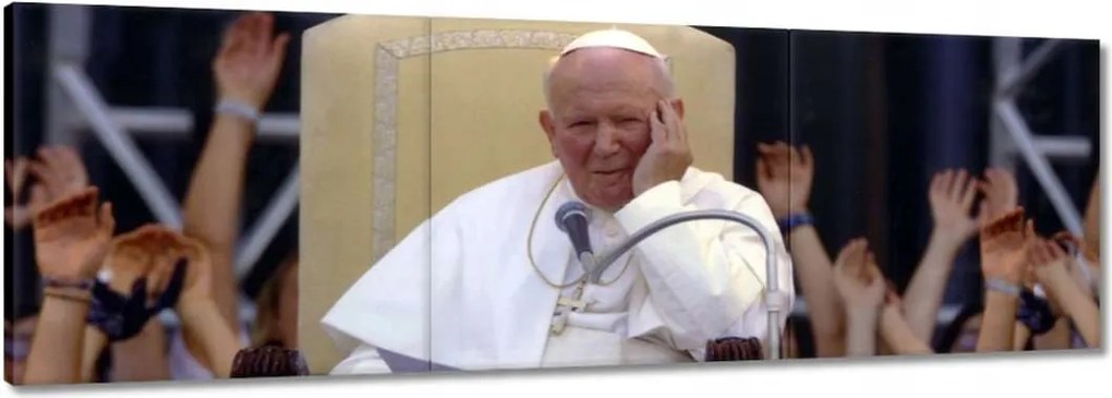 Festmények 120x40 II. János Pál pápa