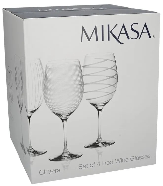 Cheers 4 db-os borospohár készlet, 685 ml - Mikasa