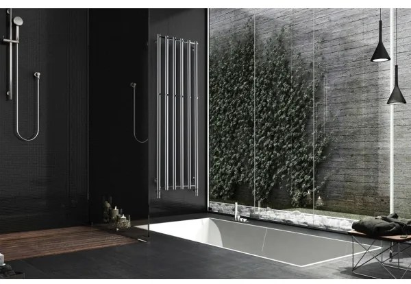 P.M.H. R2C/6 - ROSENDAL fürdőszobai létra törölközőszárító radiátor 525 W 150 cm fényes króm