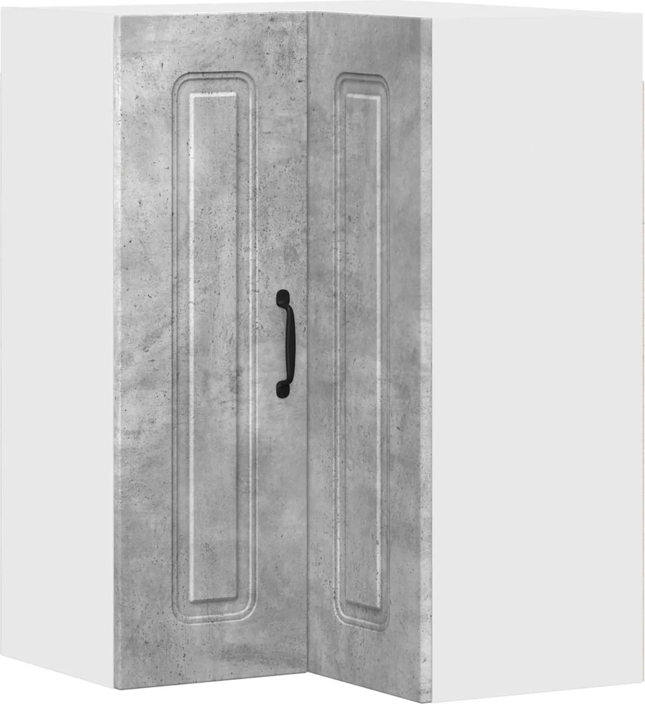 vidaXL Konyhaszekrény Kalmar Beton Szürke 57 x 57 x 80 cm Faanyag