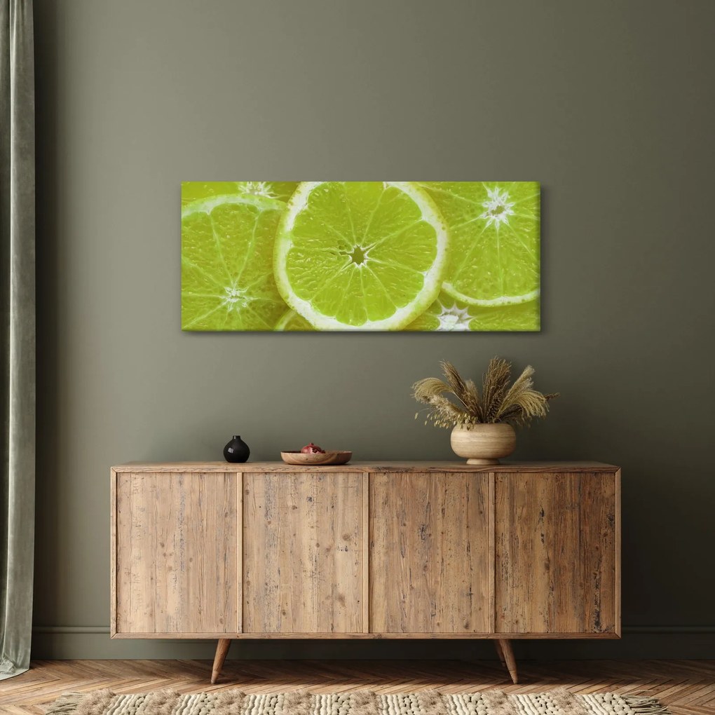 Kép - citrom szelet (120x50 cm)