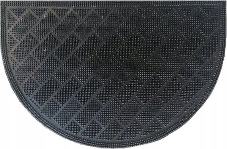 Lábtörlő Bejárati gumi félkör alakú Mix Mat 03 45x75 cm