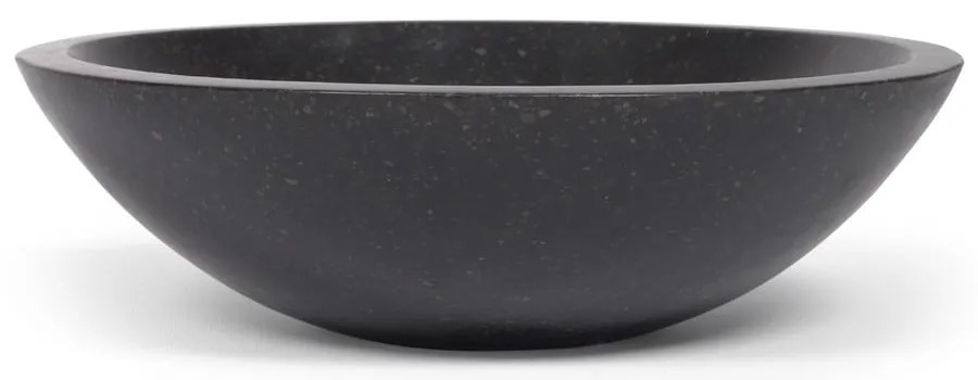 Sunday fekete terrazzo mosdókagyló, ø 40 cm - Kave Home