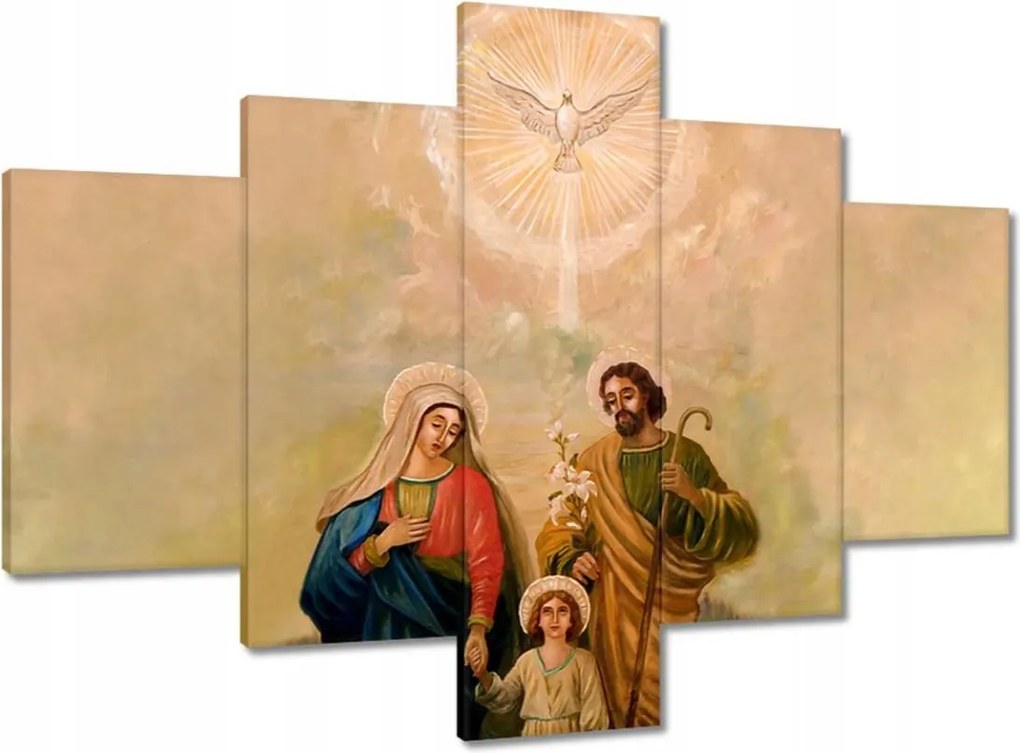 Festmények 100x70 Szent Család József Mária