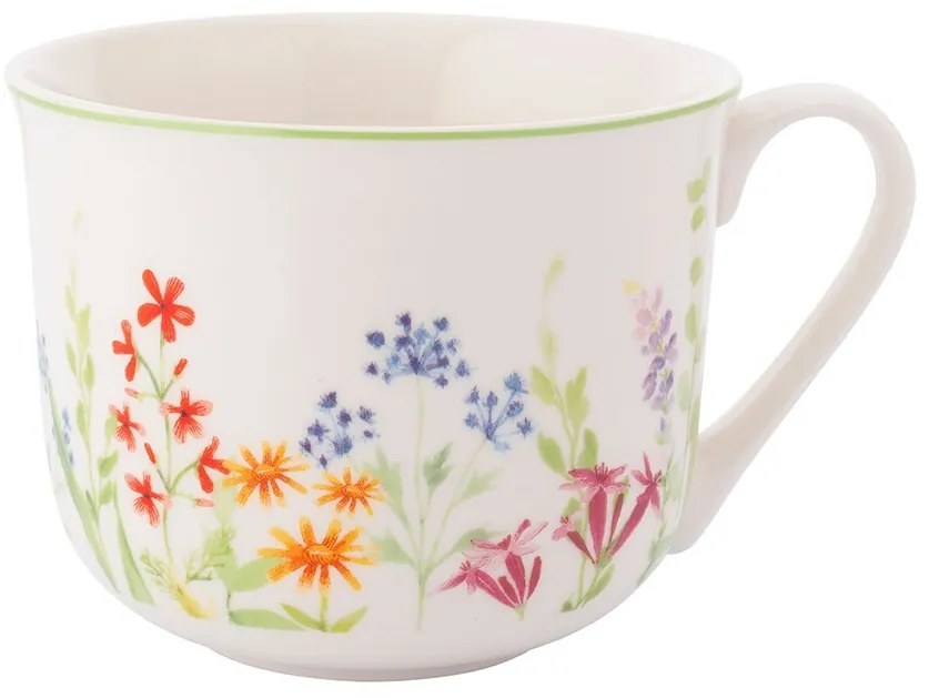 Altom Porcelán Jumbo csésze és csészealj Nature Awakening 450 ml
