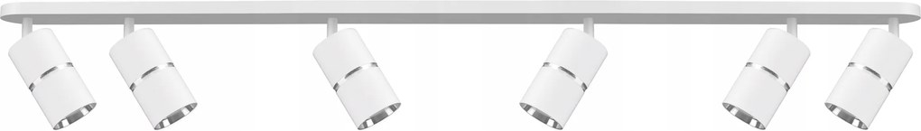 Fali-mennyezeti lámpa. Bamboo 6xGU10 fehér