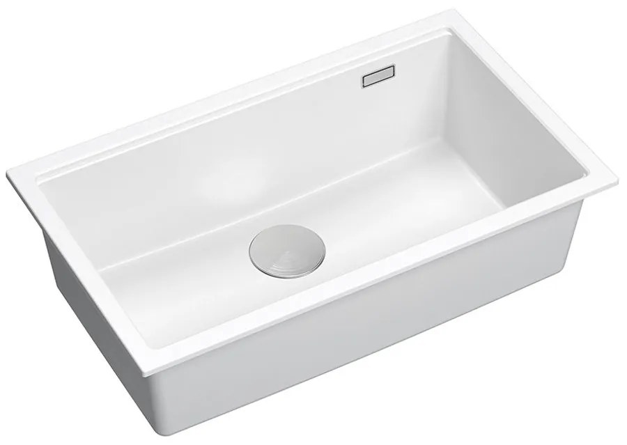 gránit mosogató Logan 110 White