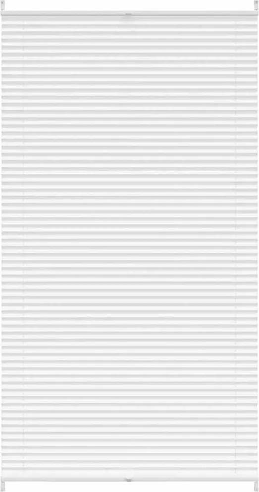 vidaXL Plisse Roló 110 x 200 cm Fehér Redős Roló