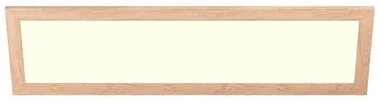 Eglo-LED RGBW mennyezeti felületre szerelhető panel SALOBRENA-C LED/34W/230V barna + távirányító