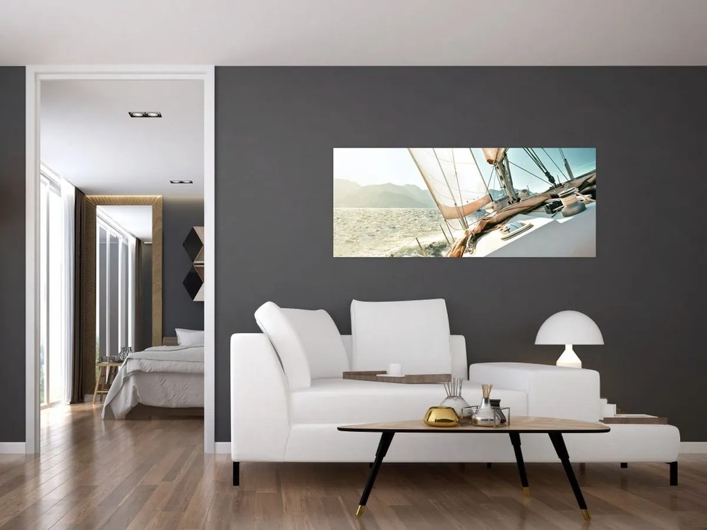 Kép - Yacht (120x50 cm)