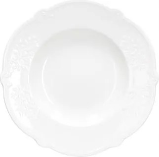 Tognana Mély porcelán tányér szett 23 cm átm. Poema Flower 6 db-os