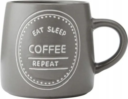 Mikasa Bögre kávéhoz eat sleep coffee repeat 400ml