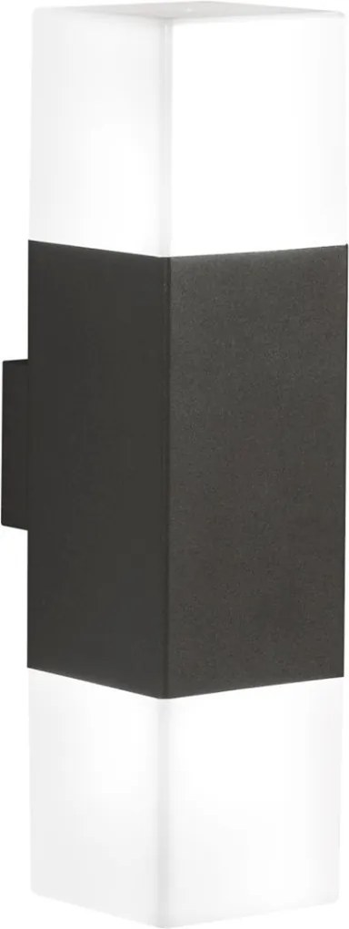 TRIO 220060242 HUDSON Modern Kültéri Fali Lámpa Antracit E14 IP44