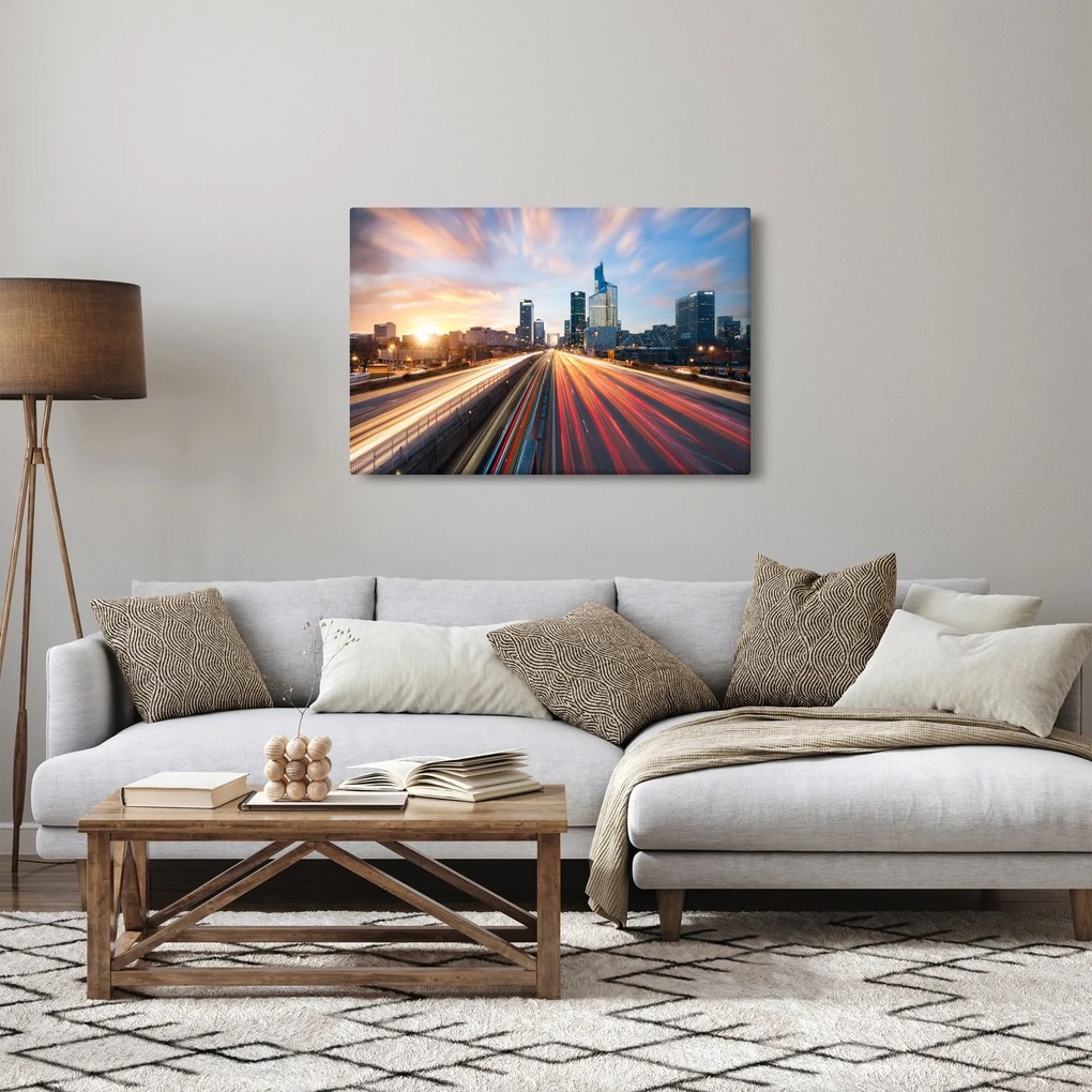 Kép - A nagyváros útja (90x60 cm)