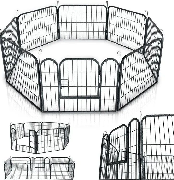 Kutyaketrec  kisállatoknak 160x160x60 cm