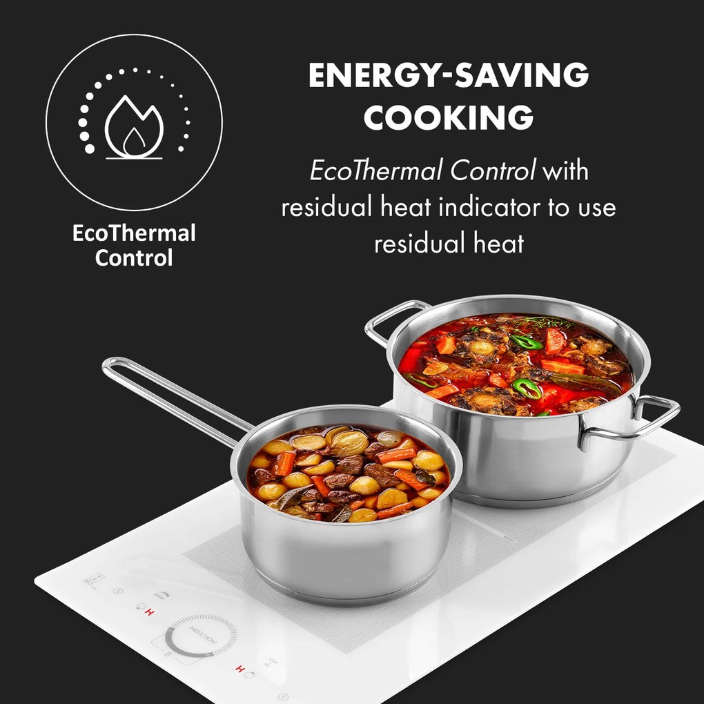 Delicatessa Slim Domino, indukciós főzőlap, 3500 W, időzítő