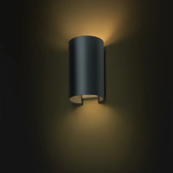 RENDL RON W 15/25 fali lámpa Monaco petróleumkék/ezüst PVC 230V LED E27 15W