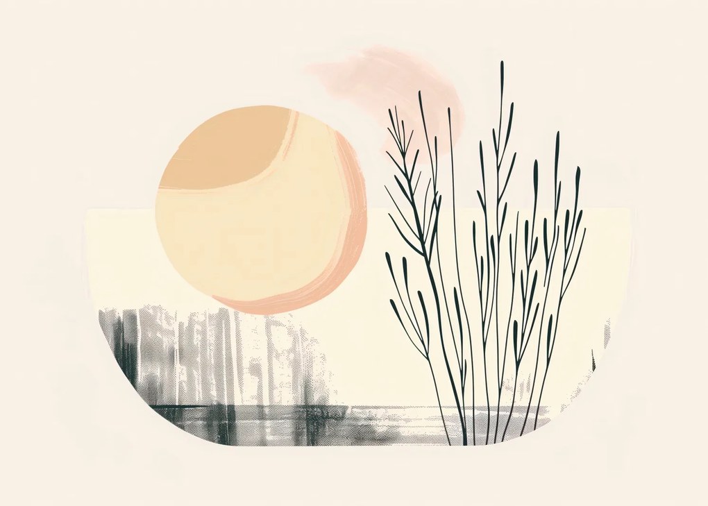 Poszter 35x25cm Pasztell Kelet